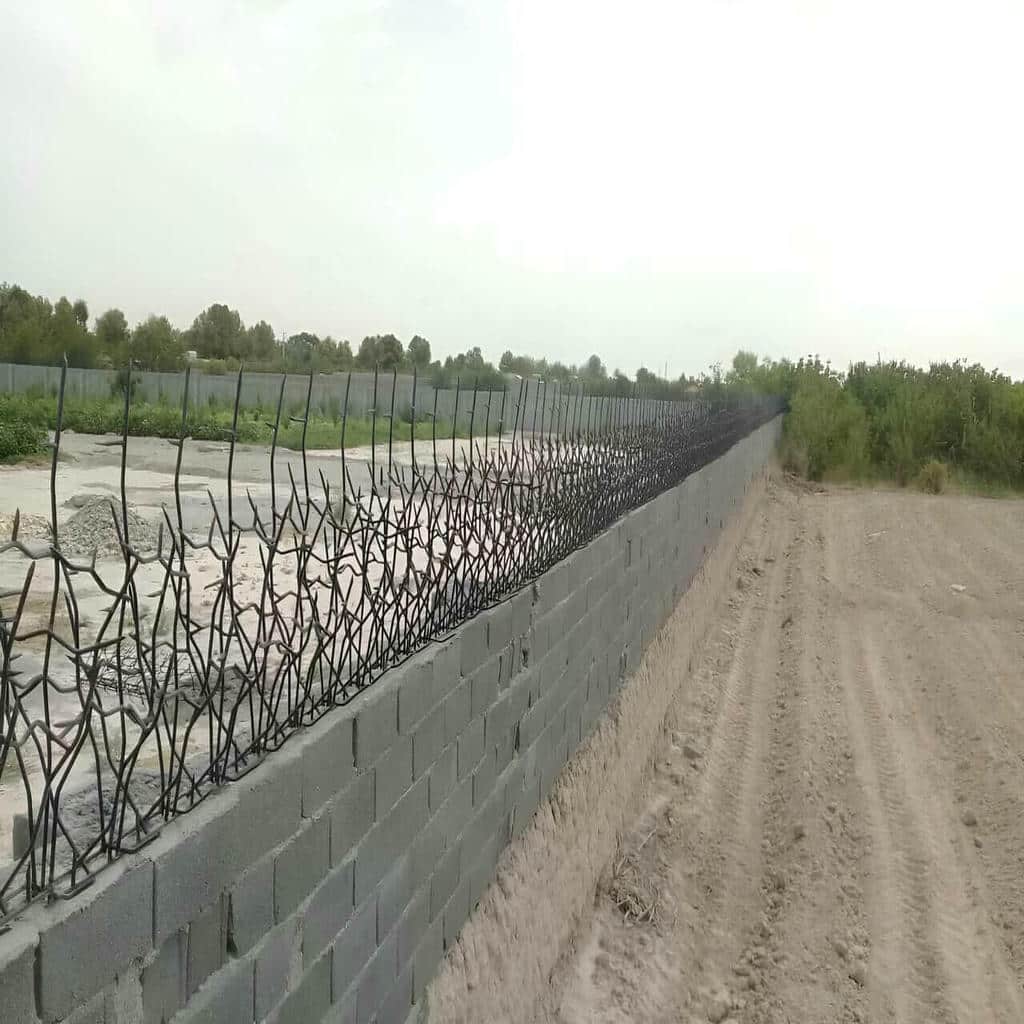 نرده حفاظ دیوار رنگ کوره ای نرده حفاظ دیوار رنگ کوره ای