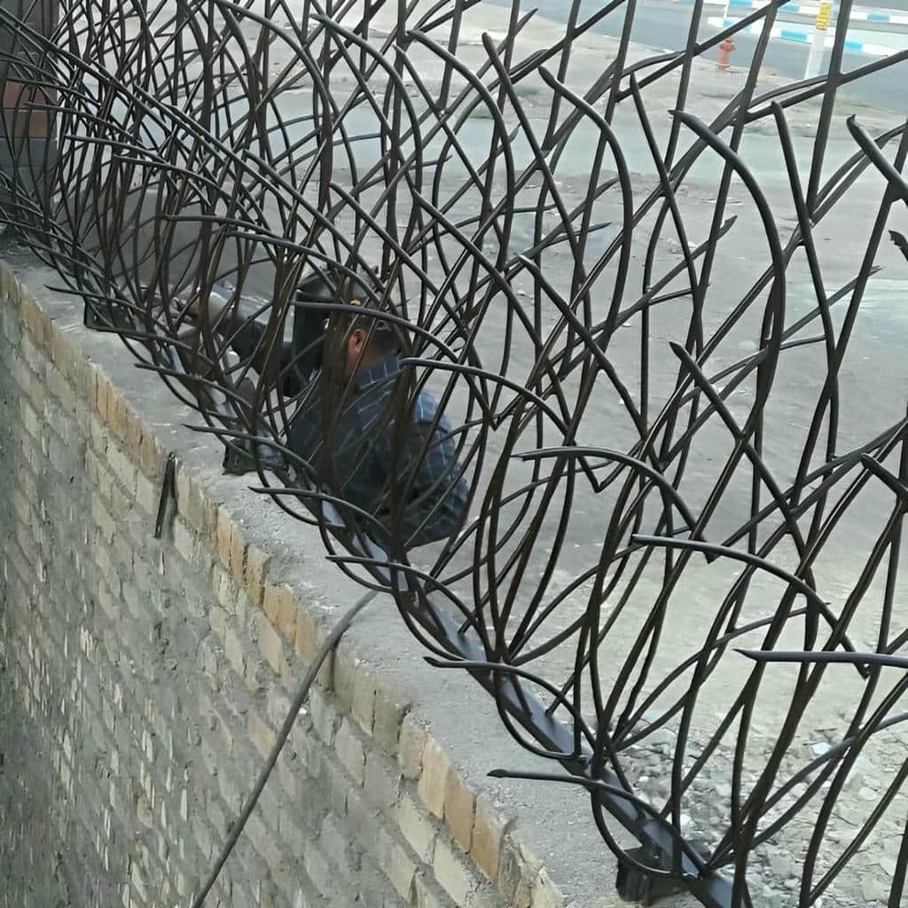 نرده حفاظ دیوار ویلایی استان چهارمحال و بختیاری