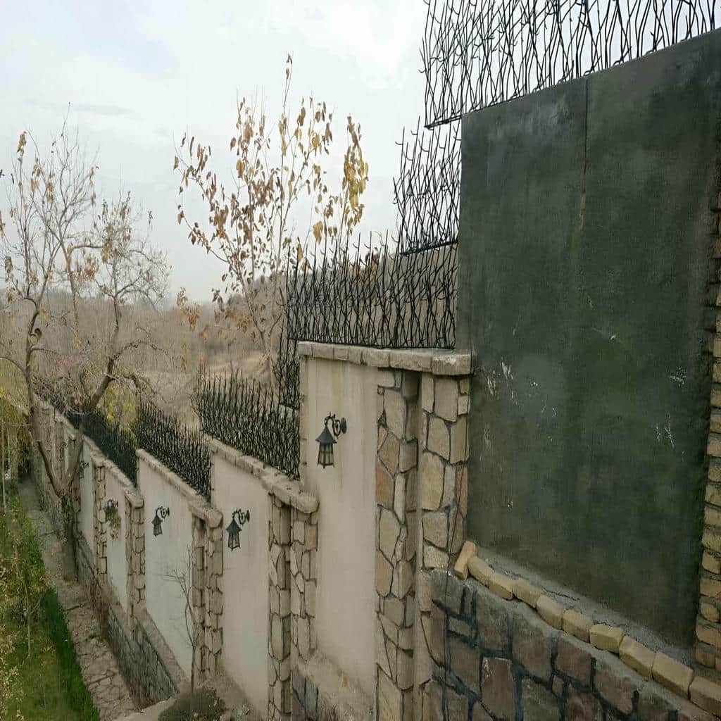 نرده حفاظ دیوار گرگان با طرح مدرن