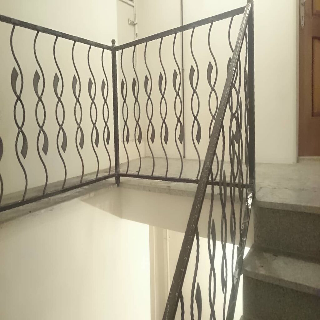نرده راه پله استان کردستان طراحی سفارشی