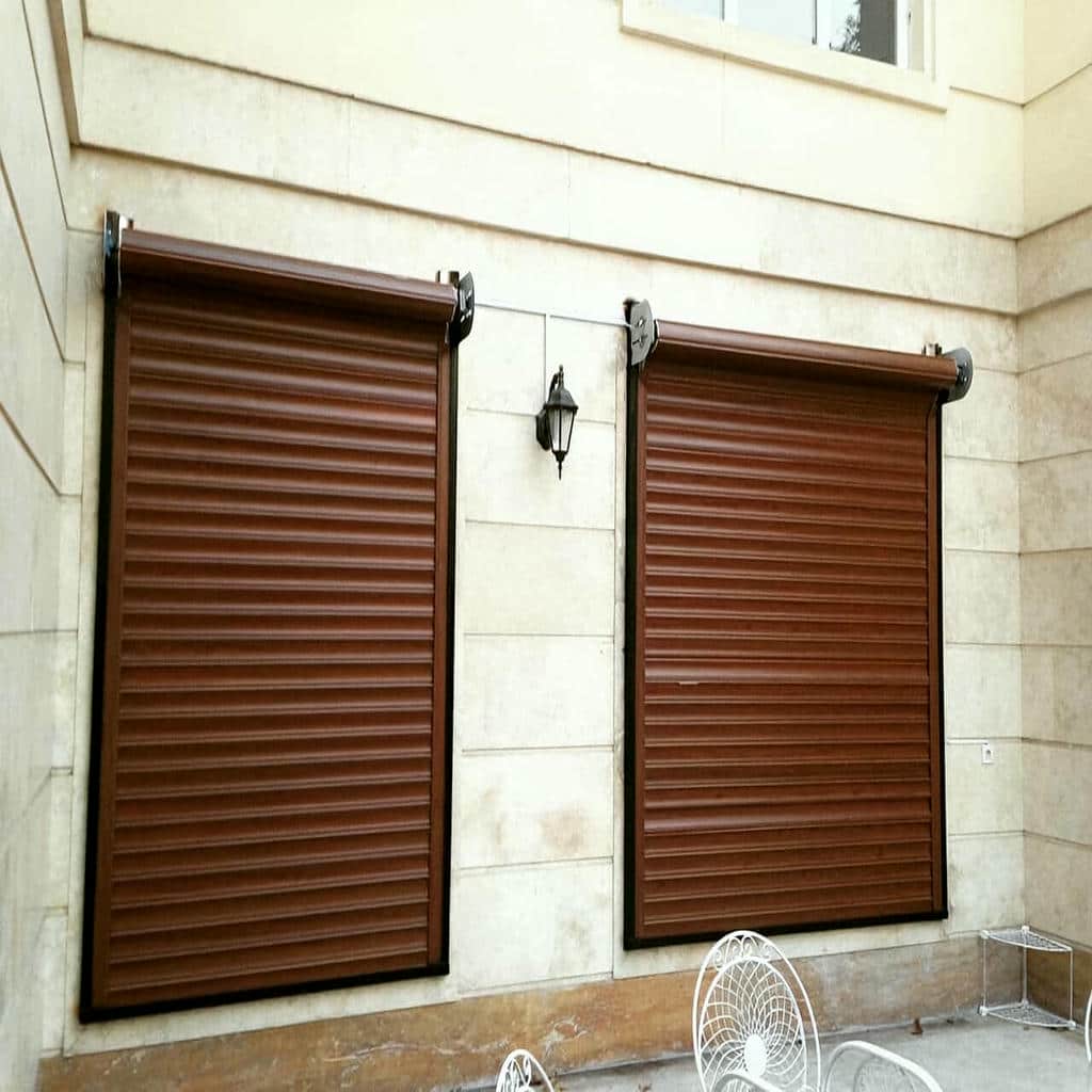 کرکره برقی تیغه آلومینیومی ورودی پارکینگ