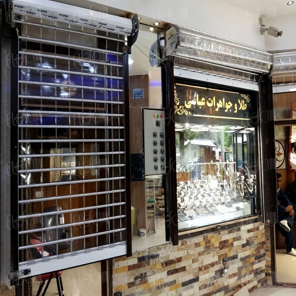 کرکره ریموت دار اردبیل برای پارکینگ مسکونی
