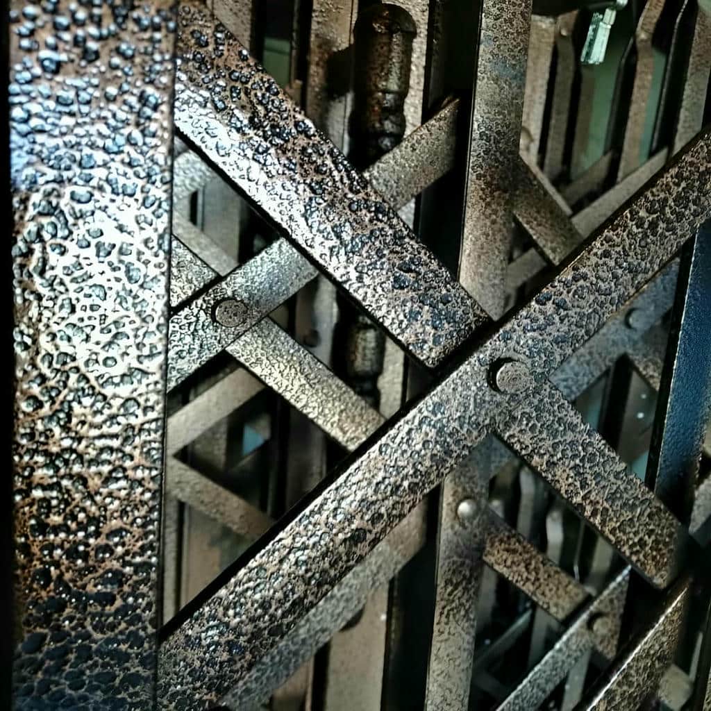 گارد آکاردئونی ورودی ساختمان مدرن