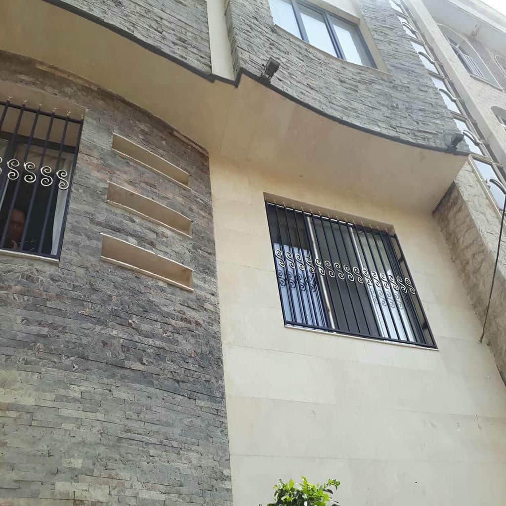 گارد پنجره اصفهان با طراحی ساده