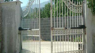 جک درب پارکینگ استان چهارمحال و بختیاری با مدل بازویی