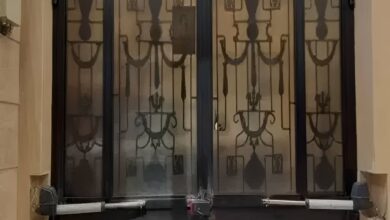 جک درب پارکینگ استان یزد مدل بازویی ورودی ساختمان
