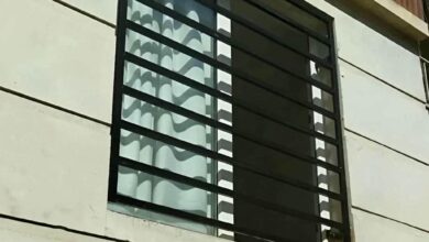 حفاظ پنجره آهنی بجنورد با طرح ساده