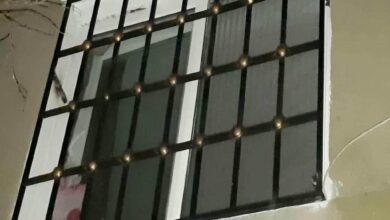 حفاظ پنجره آهنی شهرکرد با طرح فرفورژه