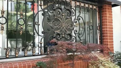 حفاظ پنجره آهنی شیراز با طراحی ساده