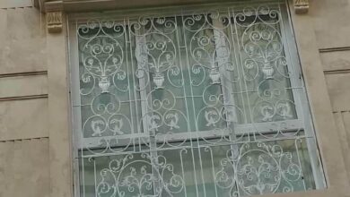 حفاظ پنجره آهنی گرگان با طراحی ساده