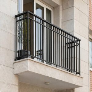 نرده بالکن فلزی استان ایلام با طراحی مدرن