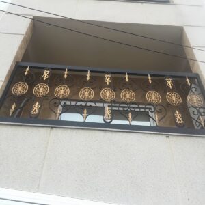 نرده بالکن فلزی یاسوج