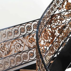 نرده راه پله استان آذربایجان شرقی با طراحی فلزی