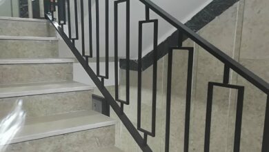 نرده راه پله فلزی استان مازندران